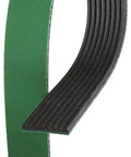 FleetRunner Micro V Serpentine Drive Belt Heavy Duty Engine Replacement with green overcord for heat resistance