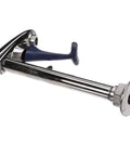 Glass Filler 8 Inch Deck Mount Pedestal With 3/8 Inch Npt Female Inlet Heavy Duty Bar Kitchen Sink Accessory in chrome