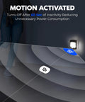 Motion Sensor Wireless Lights Two Pack Hands Free Wave Activated Touchless Dimming Wall Lights motion activated example