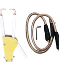 Compact Spot Weld Pliers For DIY Metal Repair, Adjustable Pressure Butt Welding Tongs With Quick Connect, 123mm Length