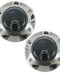 Heavy Duty Rear Wheel Hub And Bearing Assembly Pair For 2001 To 2007 Chrysler Grand Caravan Town And Country With Abs Brake Compatible close-up view.