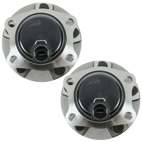 Heavy Duty Rear Wheel Hub And Bearing Assembly Pair For 2001 To 2007 Chrysler Grand Caravan Town And Country With Abs Brake Compatible close-up view.