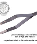 Watch Spring Bar Tweezers And Pliers Tool For Quick Strap Tweaks, Link Removal, And Bracelet Repair, Aluminum Alloy Design