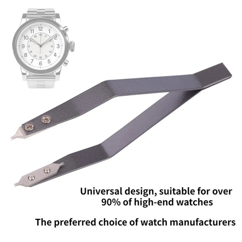 Watch Spring Bar Tweezers And Pliers Tool For Quick Strap Tweaks, Link Removal, And Bracelet Repair, Aluminum Alloy Design