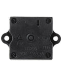 Back view of 4 Position Rotary Heater Blower Switch With 3 Speed Settings, durable industrial knob for HVAC equipment control.