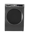 Killer Compact Washing Machine With 2.2 Cu Ft Auto Sense Water Level Detection 1400 Rpm Spin Fifteen Wash Cycles LED Panel and Sleek Titanium Frame.