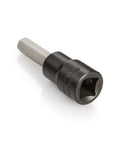 Half Inch Drive X 10 mm Hex Impact Bit Socket With Laser Marked Size And Stamped Markings, S2 Steel, Six Sided Hex Tip For A Tight Fit