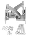 Heavy Duty Stainless Steel Secret Door Hinge For Concealed Cabinets And Wardrobes With 180 Degree Seamless Movement Built To Last Quiet Operation Durable Precision Cast Hinge For Doors Folding Tables And DIY Projects Modern Look