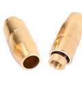 Brass gas diffusers for Mig Welding Gun Accessory Kit 0.030 Inch For M-10 M-15 H-9 H-10 Welders, 40 Pcs Set