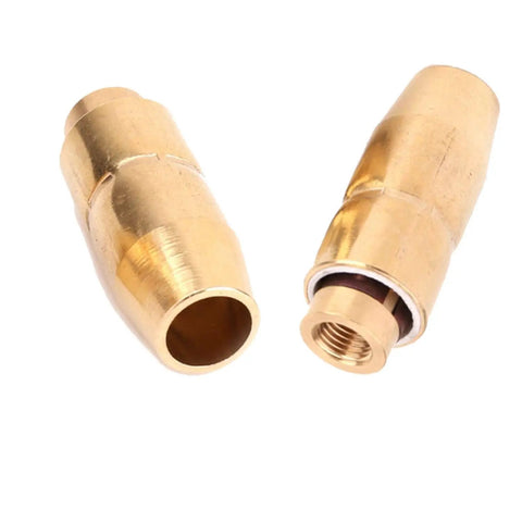 Brass gas diffusers for Mig Welding Gun Accessory Kit 0.030 Inch For M-10 M-15 H-9 H-10 Welders, 40 Pcs Set