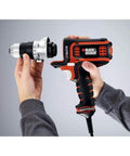 Matrix Quick Connect System Drill Driver With Tool Free Attachments Powerful 4 Amp Corded Drill Compact Lightweight Design in hand