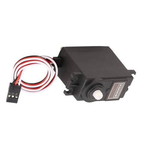High Octane RC Servo Motor Ultra Quiet Precision Steering compact lightweight frame with wires for RC cars and boats.