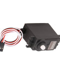 Smooth Operator High Speed Standard RC Servo Motor featuring tough plastic gears, metal output spline, for RC car builds.