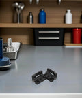 Black Adjustable Folding Torque Hinge For Cabinets And Furniture Plastic Self Locking Door Supports on kitchen counter