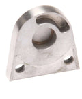 Left Hand Side Hinge End Piece KE50819-1 For Steam Oven Equipment Genuine OEM Replacement Part, metal, front view