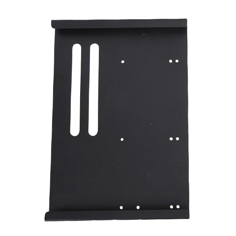 SFX mount for Plug And Play External Gpu Enclosure For Thunderbolt 3 4 and USB 4, black metal plate with holes and slots.