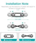 Universal Car Bumper Quick Release Kit With Titanium Four Release Tabs And Twelve O Ring Fasteners installation guide