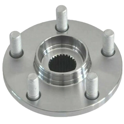 Front Wheel Bearing And Hub Assembly With Five Lugs For Subaru Baja Forester Impreza Legacy And Outback Fits 1990s Through 2008 Heavy Duty Replacement Reduces Noise And Vibration For Smooth Ride