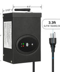Smart WiFi Low Voltage Transformer 200W For Outdoor Landscape Lights With Schedule And Timer Voice Control With Alexa And Google Home 120V To 12V Conversion Weatherproof For Spotlight And Pathway Lighting