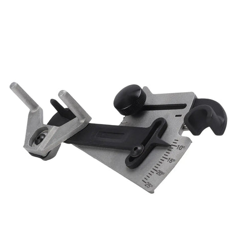 Precision Sharpener Angle Adjuster With Clamp For Custom Woodworking, metal and plastic clamp for precise cutter grinding.