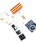 Electromagnetism Learning Tool With Coil Electricity Conversion Module For DIY Teaching, Wireless Power Transfer Kit components