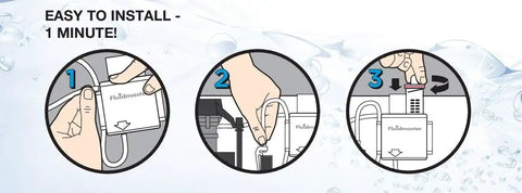 Flush N Sparkle Replacement Cartridges For BioBalance Automatic Septic Toilet Cleaning System 2-Pack Refills, Easy Install, Keeps Your Toilet Bowl Fresh Between Flushes