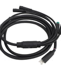 Electric Scooter Wiring Harness With Copper Core Wire, Ride-Ready Dual Brake Handle Interface And Accelerator Port coiled view