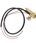 Euro Central Connector Torch Conversion Kit for MIG Welding Panel Socket with cables and brass connector