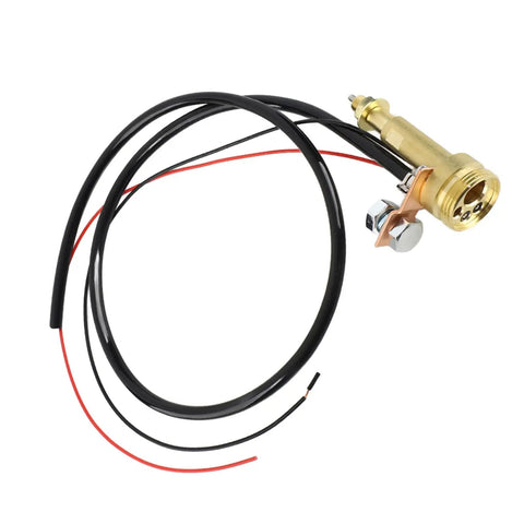 Euro Central Connector Torch Conversion Kit for MIG Welding Panel Socket with cables and brass connector