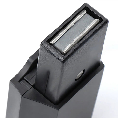 Push To Open Cabinet And Drawer Latches Multipurpose Hardware Accessory in black close-up