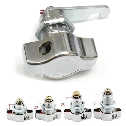 Keyless Cam Lock Handle For Drawers And Cabinets With Hook, Zinc Alloy Locker Lock For Cabinets, Drawers, And Yacht Accessories
