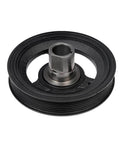 Pontiac G6 Harmonic Balancer Replacement For 2009 2010 Black Serpentine Drive Belt With Keyway 55.5mm Depth Fits OEM 12595291 12623797