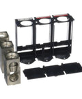 Heavy Duty Copper Mechanical Lug Kit For PowerPact L Circuit Breakers 3 Pole 400 To 600 Amp parts including terminal block.