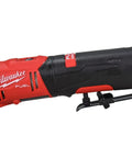 M12 FUEL 12V Straight Die Grinder Kit With Brushless 0.3 HP Motor, side view showing red and black handle design.