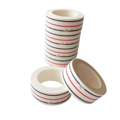 One Quarter Inch Diagonal Seam Tape Ten Yard Roll For Sewing Basting Tape To Guide Straight Diagonal Seams While Stitching On Sewing Machines No Marking Needed Instruction Tool Seamingly Accurate Seam Guide
