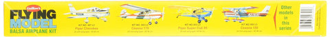 Aeronca Champion Balsa Model Airplane Kit With 24 Inch Wingspan, Precision Laser Cut Parts, Scale Plastic Wheels, Full Decals