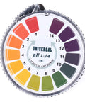 Full Range 0 to 14 pH Test Strips Litmus Paper for Cosmetics, Food, Water, Saliva and Aqueous Solutions With Color Chart