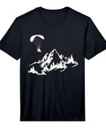 Powered Paragliding Paramotor Mountain Adventure T Shirt For Men Performance Moisture Wicking Tee With UPF 50 Protection
