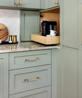 Kitchen with Six Pack Cabinet Pulls Center To Center Seven And Nine Sixteenths Inch Warm Champagne Bronze Modern Brushed Zinc Alloy Drawer Handles