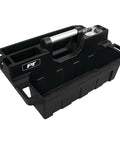 On The Go Tool Caddy With Magnetic Tray Heavy Duty Portable Organizer For Gear Two Oversized Compartments Removable Tray