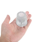 Hand holding 2Pc Rubber Chair Foot Pads Non Slip Floor Protectors For Chair Legs Universal Fit For Square Round And Rectangular Legs