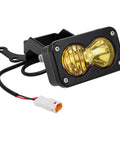 Headlight Kit For MX3 Electric Dirt Bike With 6000K 6500K LED Light Bar Spot Flood Combo, Bright Front Headlamp, Yellow lens, Mount and Harness