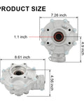 Rear Differential Final Gear Replacement For Honda Foreman 500 Rancher 420 TRX500 TRX420 ATVs 2017-2019, product size specs