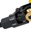 Close-up of adjustment dial on Portable Cable Slitter For Armored Fiber Cable And Central Tube Slitting On Both Sides Of Fiber
