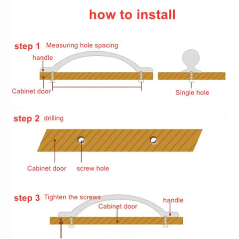 Installation guide for Square Drawer Pulls For Cabinets And Wardrobes In Brushed Stainless Steel Dope Bar Cabinet Pulls