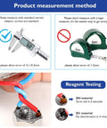 Product measurement and reagent testing for Beefy Flange Lock Nuts With Nylon Insert, 304 Stainless Steel DIN985, Assortment Kit for industrial use