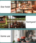Dining settings featuring Large Tempered Glass Lazy Susan Turntable For Kitchen And Dining in a star hotel, farmyard, home use.