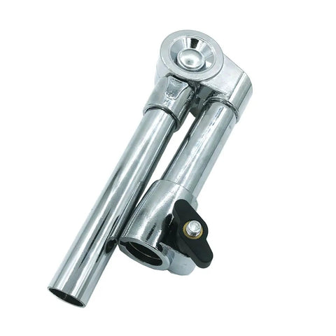 Built Tough Electronic Drum Module Mount Plate With Adjustable Tilting Holder For Drum Set Cymbal Stands, metal mount close-up