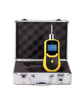 Handheld Carbon Monoxide Detector 0 to 1000 ppm CO Gas Tester with LCD Display in silver case