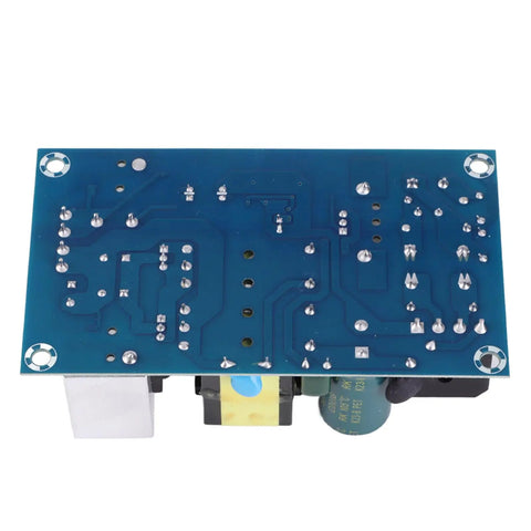 Top view of Heavy Duty Ac 100 240V To 24V Dc Switching Power Supply Module circuit board with electronic components.